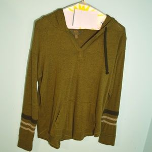 Green Hooded Sweater